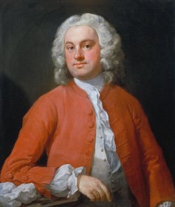 Retrato de un hombre de William Hogarth